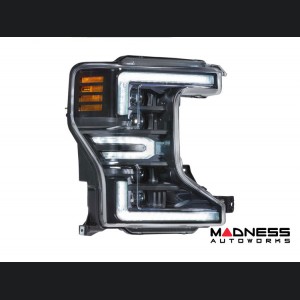 Ford Super Duty LED Headlights - XB Series - Morimoto - White DRL